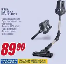Trony HYUNDAI SCOPA ELETTRICA HHN-SR14TPBL offerta