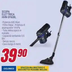 Trony HYUNDAI SCOPA ELETTRICA HHN-SF60BL offerta