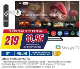 Trony SMART TV HN-40EVA3FSG offerta