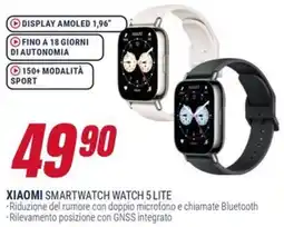Trony XIAOMI SMARTWATCH WATCH 5 LITE offerta