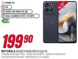 Trony MOTOROLA SMARTPHONE MOTO G56 5G offerta