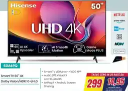 Trony Hisense Dolby Vision/HDR 10+/HLG offerta