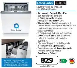 Trony BOSCH Tecnologia per la vita SMD6ECX12E offerta
