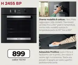 Trony Miele H 2455 BP offerta