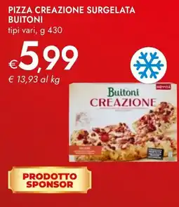 Bennet Pizza creazione surgelata BUITONI offerta