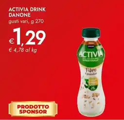 Bennet Activia drink DANONE offerta