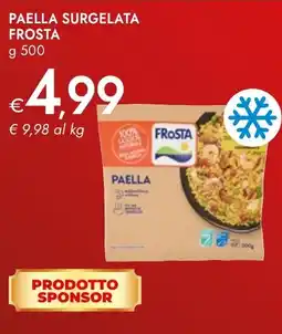 Bennet Paella surgelata FROSTA offerta