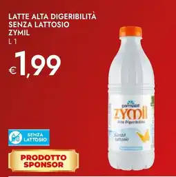Bennet Latte alta digeribilità senza lattosio zymil PARMALAT offerta