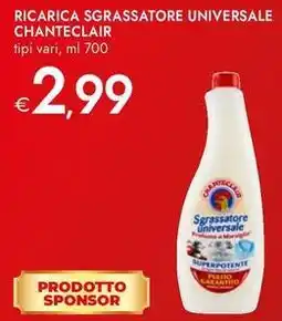 Bennet Ricarica sgrassatore universale CHANTECLAIR offerta