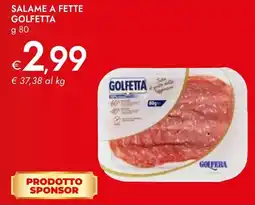 Bennet Salame a fette GOLFETTA offerta