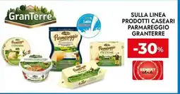 Bennet Sulla linea prodotti caseari parmareggio GRANTERRE offerta