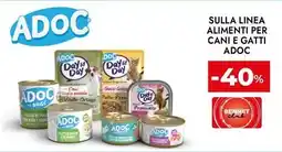 Bennet Sulla linea alimenti per cani e gatti ADOC offerta