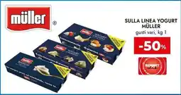 Bennet Sulla linea yogurt MÜLLER offerta