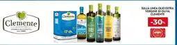 Bennet Sulla linea olio extra vergine di oliva CLEMENTE offerta