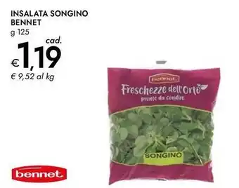 Bennet Insalata songino BENNET offerta