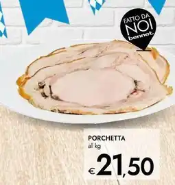 Bennet Porchetta FATTO DA NOI offerta