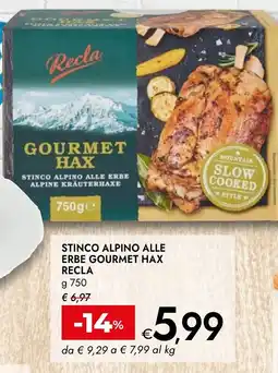 Bennet Stinco alpino alle erbe gourmet hax RECLA offerta