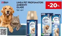 Bennet Linea pet profumatori ambienti GLADE offerta