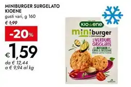 Bennet Miniburger surgelato KIOENE offerta