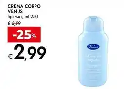 Bennet Crema corpo VENUS offerta