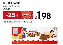 Bennet Kinder cards offerta