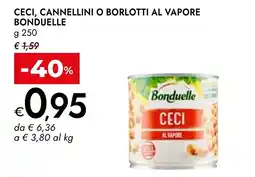 Bennet Ceci, cannellini o borlotti al vapore BONDUELLE offerta
