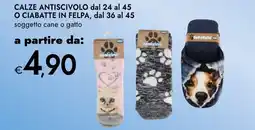 Bennet Calze antiscivolo o ciabatte in felpa offerta