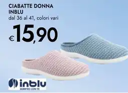 Bennet Ciabatte donna INBLU offerta