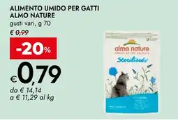 Bennet Alimento umido per gatti ALMO NATURE offerta