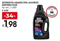 Bennet Detersivo liquido per lavatrice BIOFORM PLUS offerta