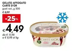 Bennet Gelato affogato carte d'or offerta