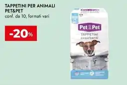 Bennet Tappetini per animali PET&PET offerta