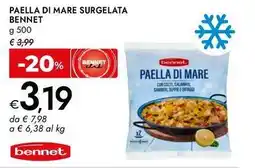 Bennet Paella di mare surgelata BENNET offerta