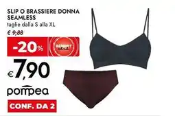 Bennet Slip o brassiere donna seamless POMPEA offerta