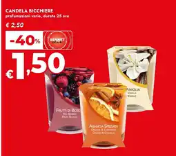 Bennet Candela bicchiere offerta