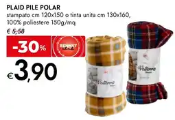 Bennet Plaid pile polar offerta
