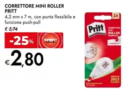 Bennet Correttore mini roller PRITT offerta