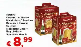 Metà Strenna concerto di natale mandorlato / pandoro offerta