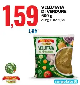 Eurospin Delizie dal sole vellutata di verdure offerta