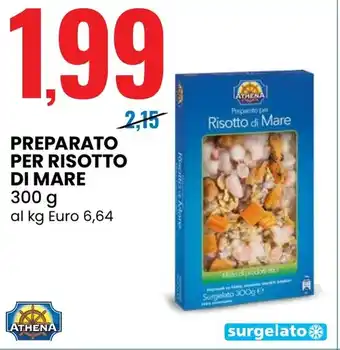 Eurospin Athena preparato per risotto di mare offerta