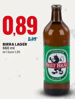 Eurospin Best bräu birra lager offerta