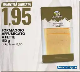 Eurospin Alpenspitz formaggio affumicato a fette offerta