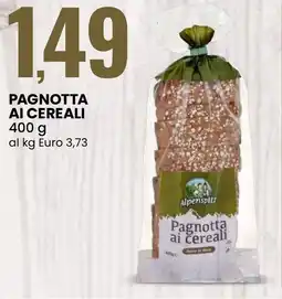 Eurospin Alpenspitz pagnotta ai cereali offerta