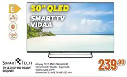 Extracoop SMART TECH TV LED 50" HD READY 50QVOIV offerta