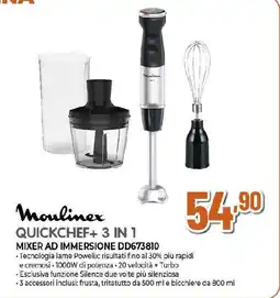 Extracoop Moulinex MIXER AD IMMERSIONE DD673810 offerta