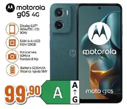 Ipercoop motorola g05 4G offerta