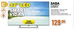 Ipercoop SABA TV LED HD 32" SA32S89VDA offerta
