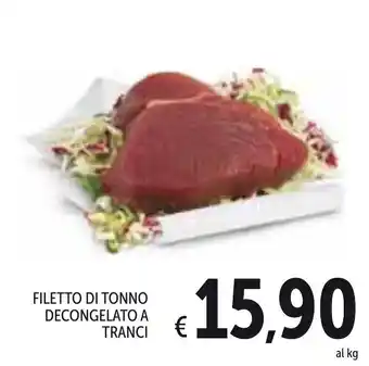 Spazio Conad Filetto De Tonno Decongelato A Tranci offerta