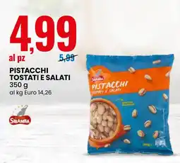 Eurospin Sibamba pistacchi tostati e salati offerta