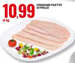 Eurospin Finissime filetto di pollo offerta